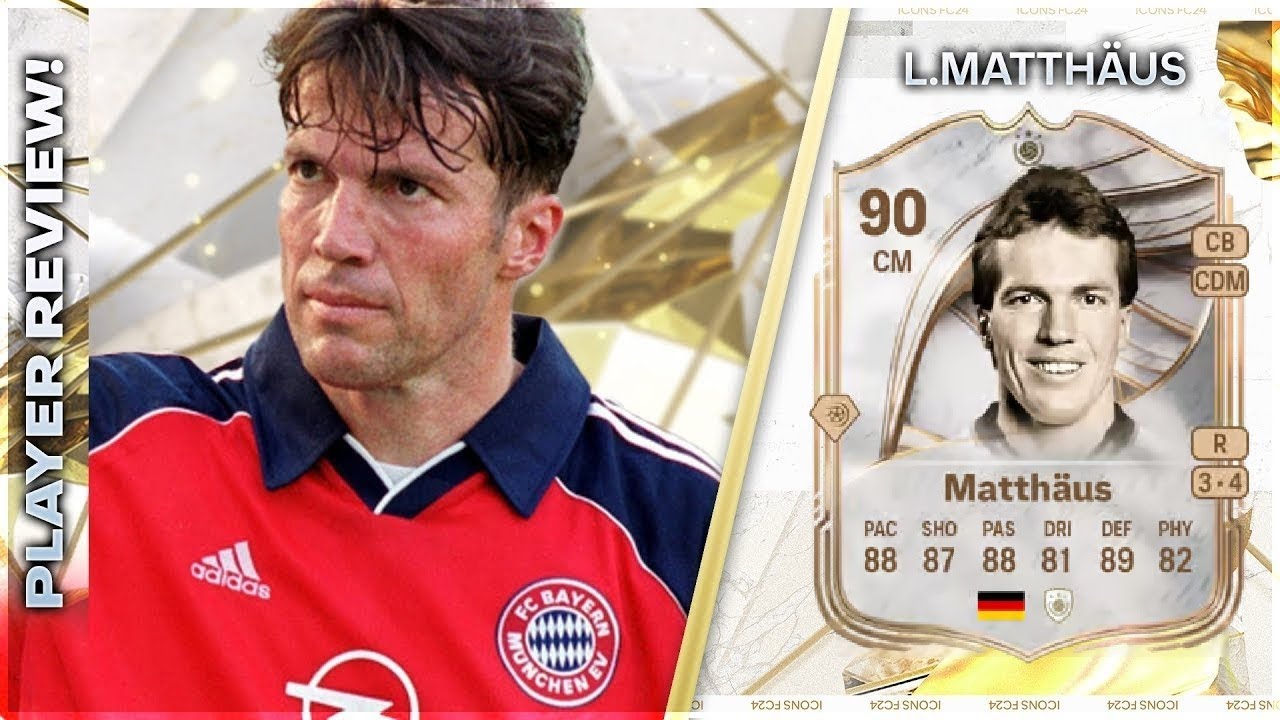БЕЗУМНЫЙ CDM!!!! ОБЗОР ИГРОКА-КУМИРЫ ЛОТАРА МАТТАУСА С РЕЙТИНГОМ 90 - EA FC26 ULTIMATE TEAM