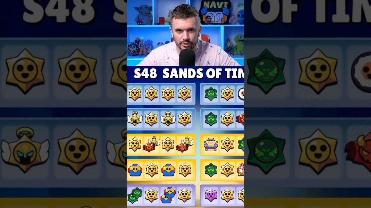Все награды за победы в песках времени #brawlstars