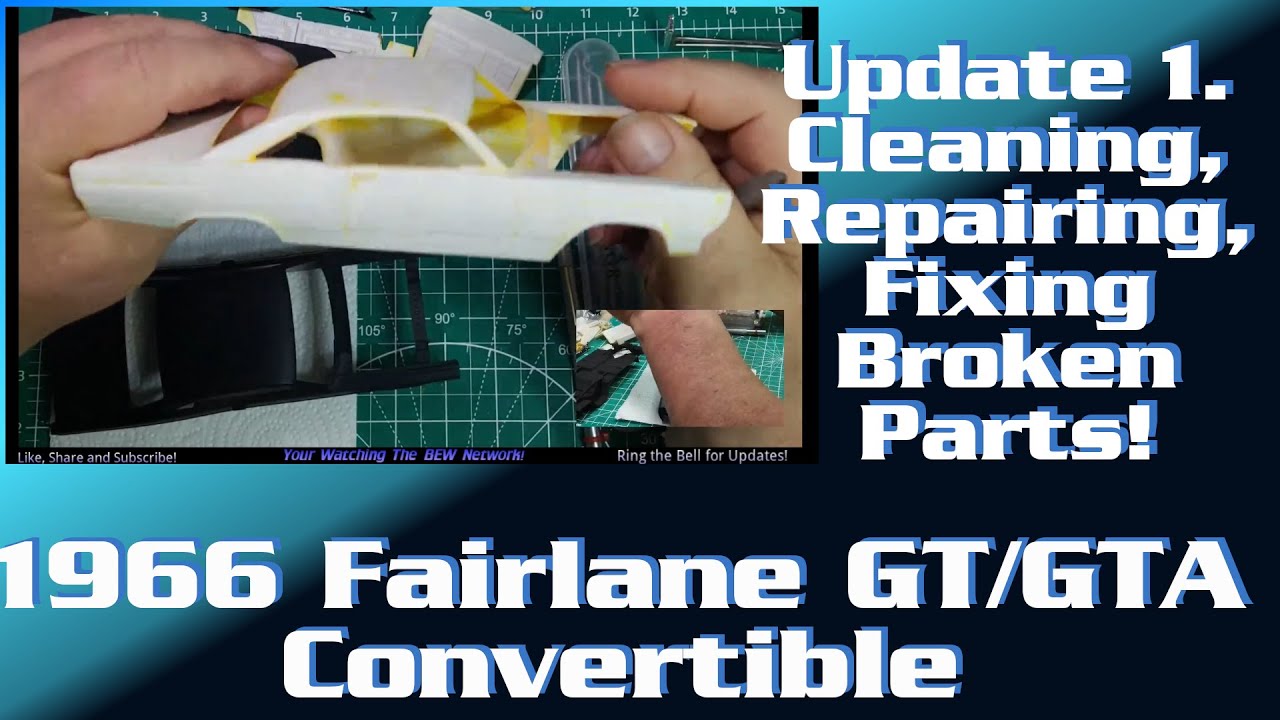 AMT 1966 FORD FAIRLANE GT/GTA Update #1  #modelbuilding #modelcar #scratchbuild