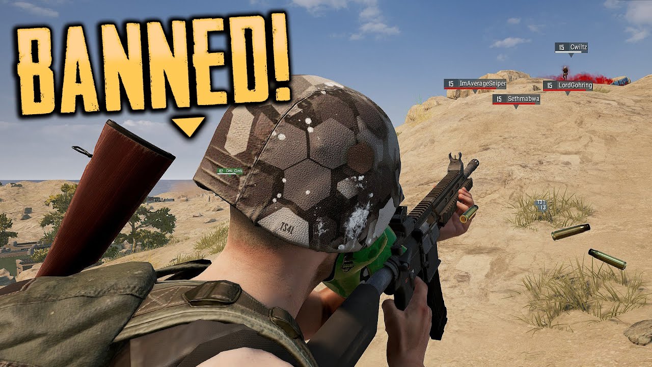 Хакер PUBG забанен в прямом эфире (Playerunknown's Battlegrounds)