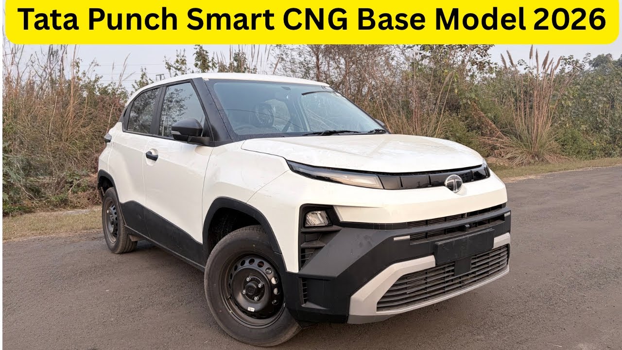 Tata Punch Smart CNG 2026 Walkaround | 2026 Punch Base Model CNG