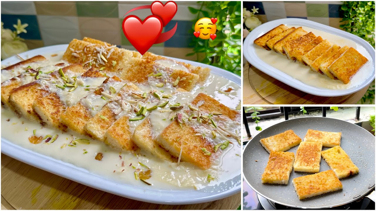 এই সব খাবার খাওয়া ছেড়ে দিন অমৃত স্বাদের😋ঈদ স্পেশাল শাহী টুকরা ❤️ Eid Special Quick & Easy Dessert