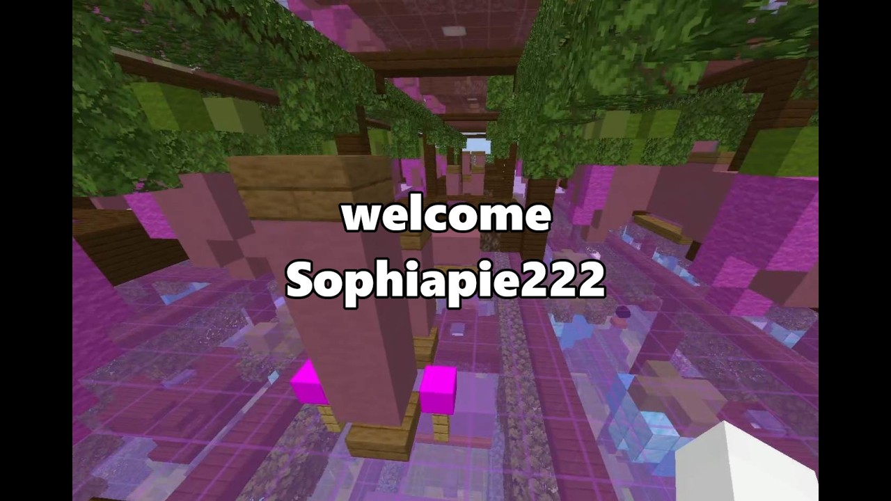 Parkour At Sophiapie222's House #1 (Valentine) | Minecraft [Hypixel]