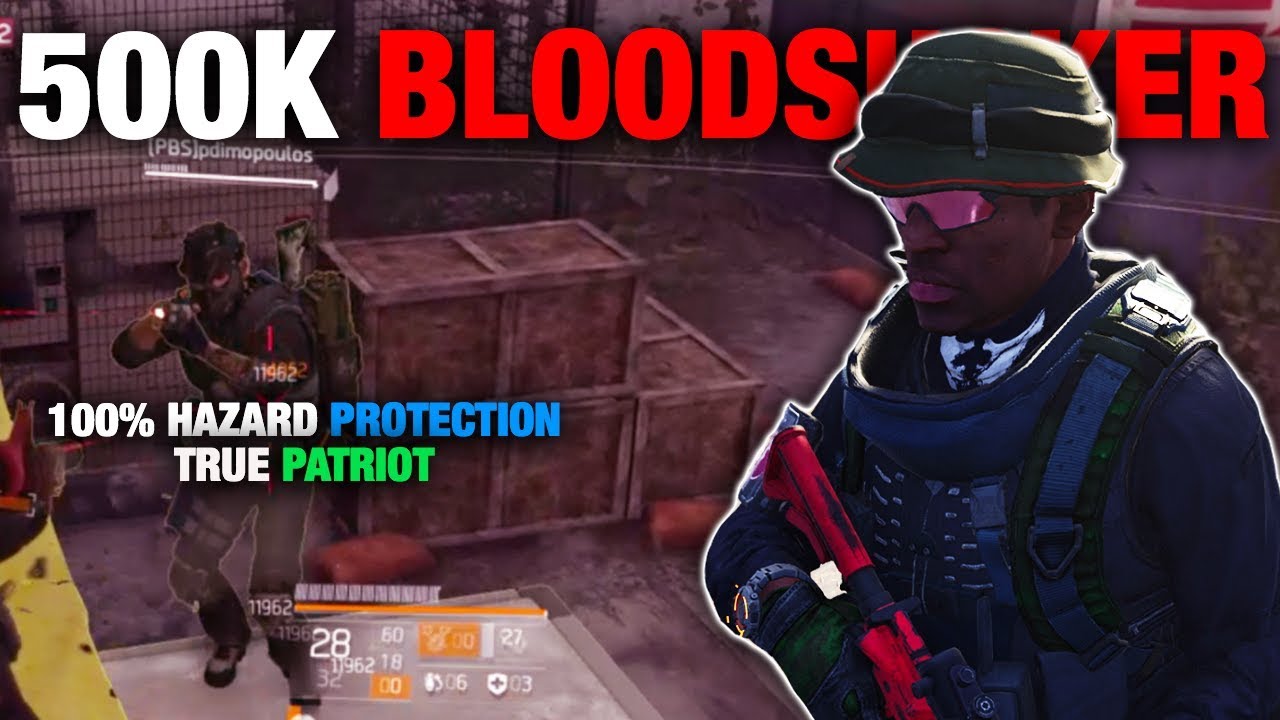 The Division 2 | 500K Bloodsucker AR PVP Build | Clutch & Bleed Hive Counter | 100% HP