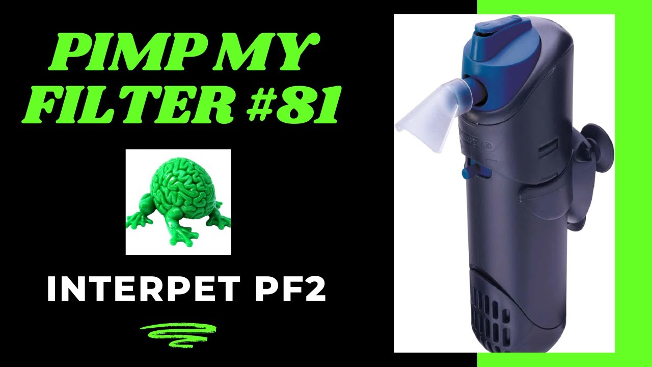 Pimp My Filter #81 - Interpet PF2 Internal Aquarium Filter Upgrade