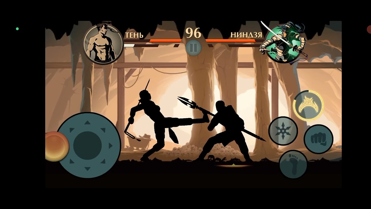 Shadow Fight 2 Сет Стрелона Против Ниндзя Из Всех Выживании 