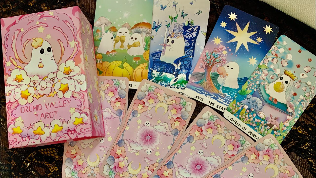 Очаровательная новинка от Tevada 😍 Обзор колоды “Orchid Valley Tarot”👻 💕 