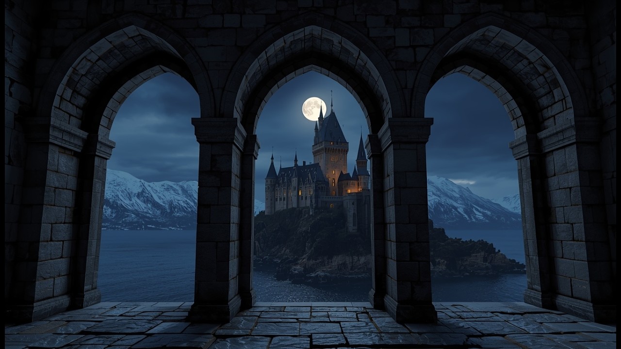 The Silent Window | Nocturnal Whisper — Gothic Piano for Deep Focus & Night Calm 🌙