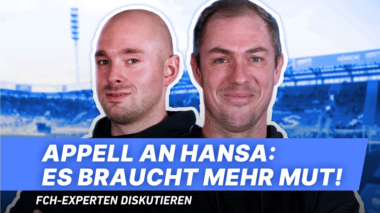 Appell an Hansa Rostock: Es braucht mehr Mut!