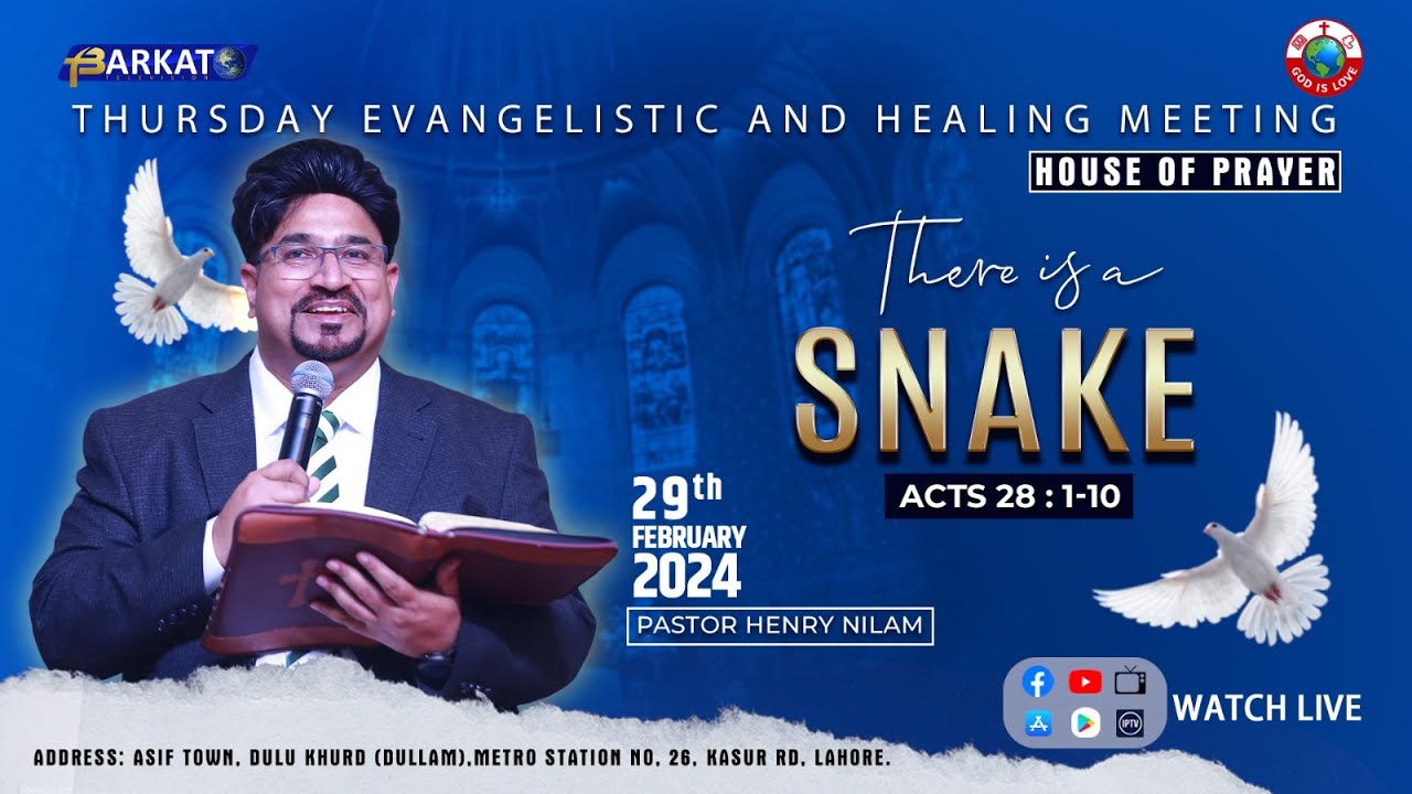 🔴🅻🅸🆅🅴 𝐓𝐡𝐮𝐫𝐬𝐝𝐚𝐲 𝐄𝐯𝐚𝐧𝐠𝐞𝐥𝐢𝐬𝐭𝐢𝐜 𝐚𝐧𝐝 𝐇𝐞𝐚𝐥𝐢𝐧𝐠 𝐌𝐞𝐞𝐭𝐢𝐧𝐠 || 𝐁𝐚𝐫𝐤𝐚𝐭 𝐓𝐕