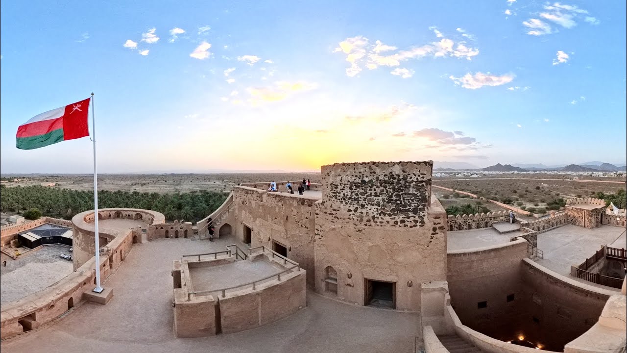 🇴🇲360&deg;Oman: Jabreen Castle at sunset 阿曼 賈布林城堡 日落 حصن جبرين