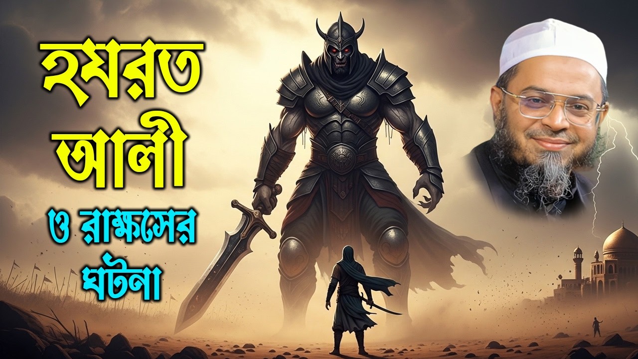 হযরত আলী (রা.) ও ভয়ংকর রাক্ষসের সত্য ঘটনা | আবেগময় ইসলামিক বয়ান | বক্তা নাসির উদ্দিন আনসারী | bd waz