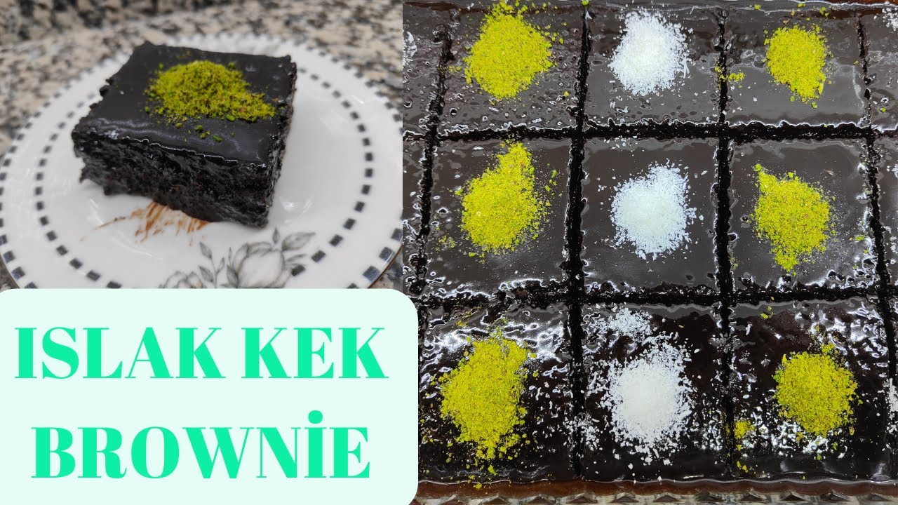 BROWNİE ISLAK KEK NASIL YAPILIR / ÖZEL SOSU İLE BİRLİKTE