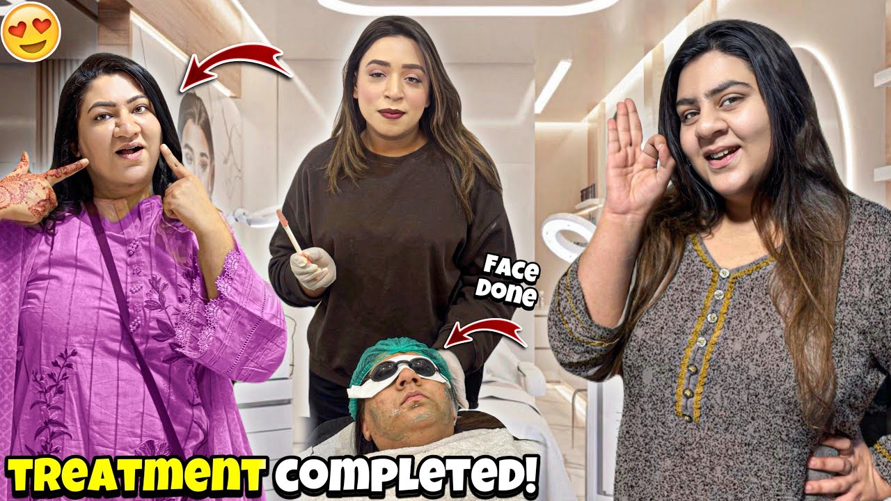 Amrina Kay Face Ka Treatment Poora Hogya 😍 | Amrina Kee New Look Dekhein 🥰 | Itni Pyari Lag Rahi 🌺