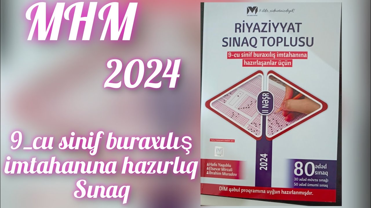 MHM..9_cu sinif buraxılış imtahanına hazırlıq... Ümumi sınaq 1