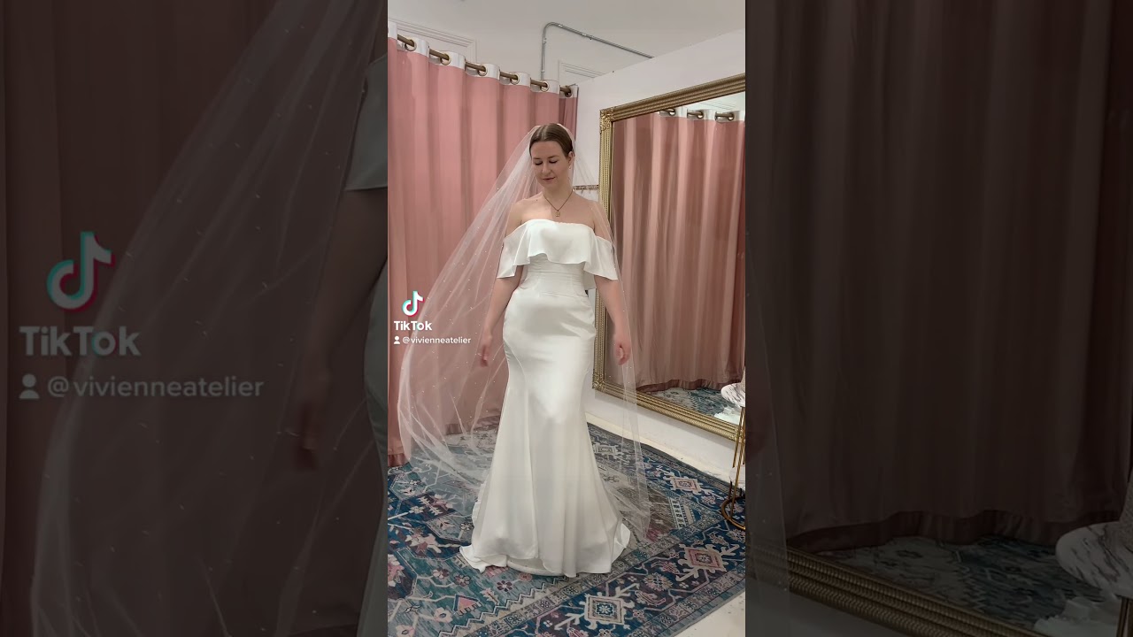 Long or short? #veil #weddingdress #wedding #bride #bridal #weddingveil #losangeles #love