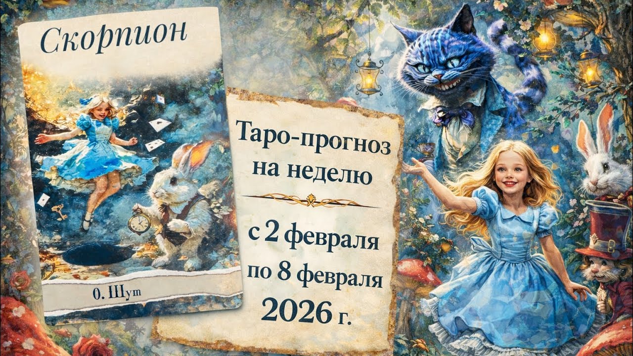 Скорпион ♏️ Таро прогноз на неделю 02.02-08.02.26