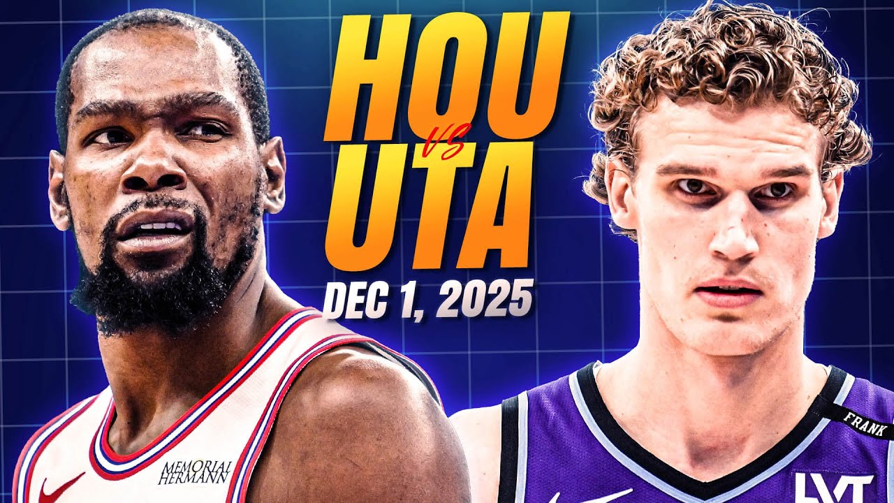 Houston Rockets vs Utah Jazz - FULL GAME HIGHLIGHTS | December 1, 2025 NBA Season