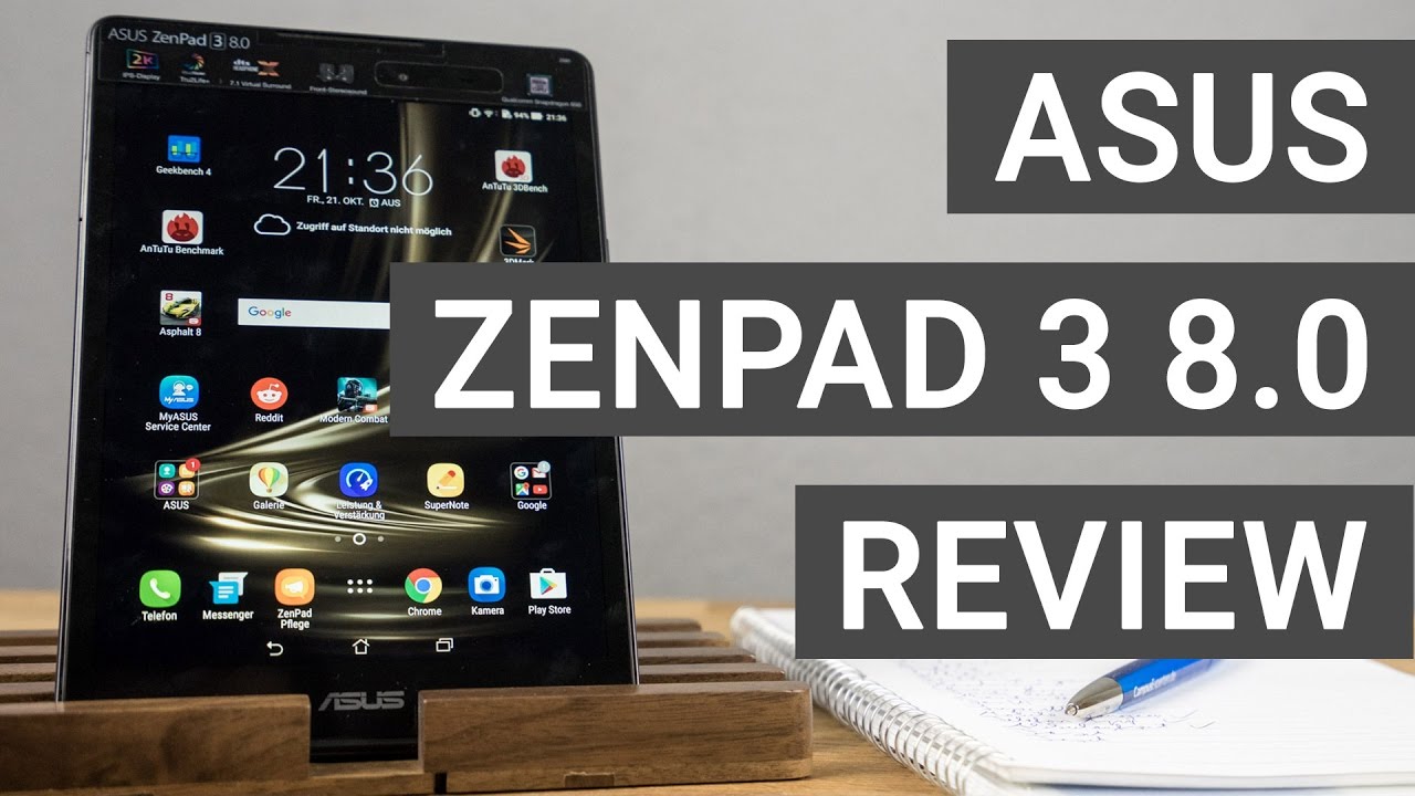 ASUS ZenPad 3 8.0 Review - The Best LTE Tablet?