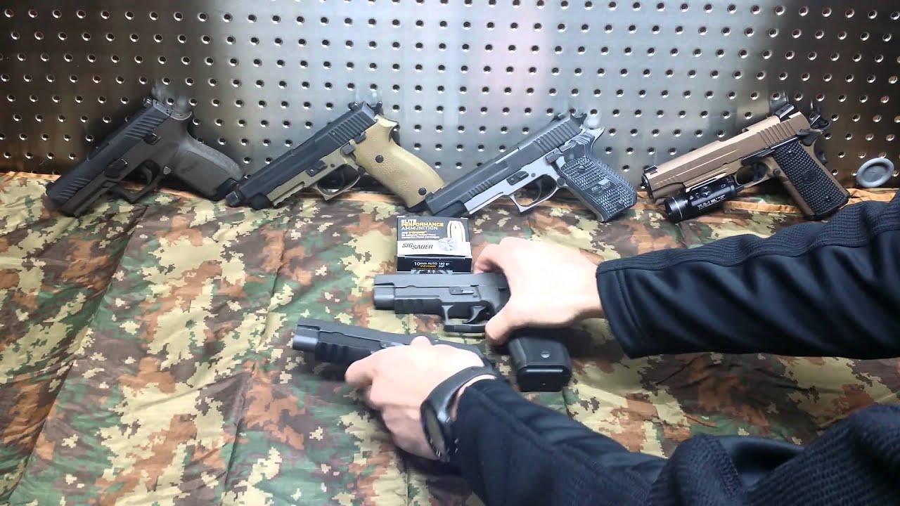 Sig Sauer P226 Legion VS Standard P226R 9mm