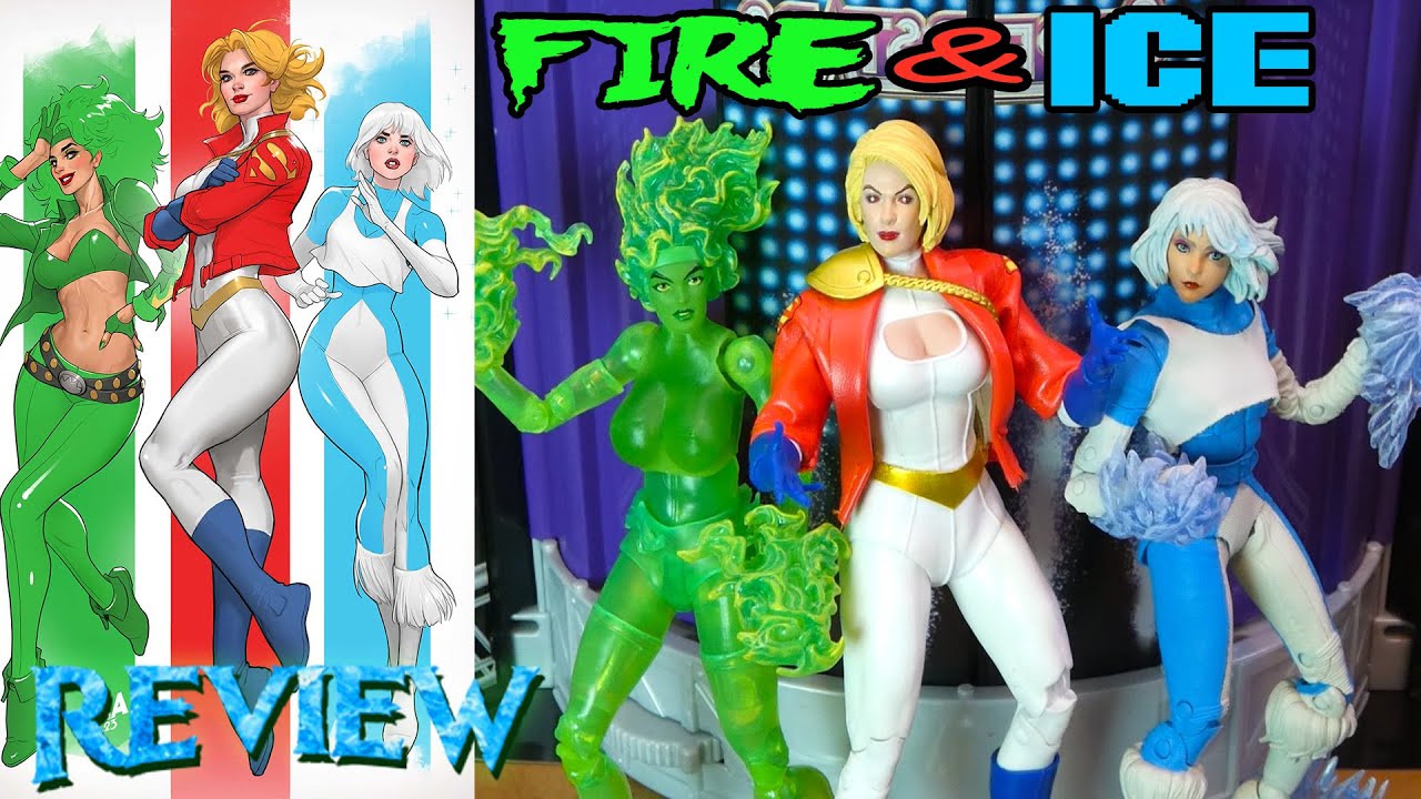 Лёд – это здорово | Огонь и лёд | Обзор фигурки McFarlane DC Multiverse