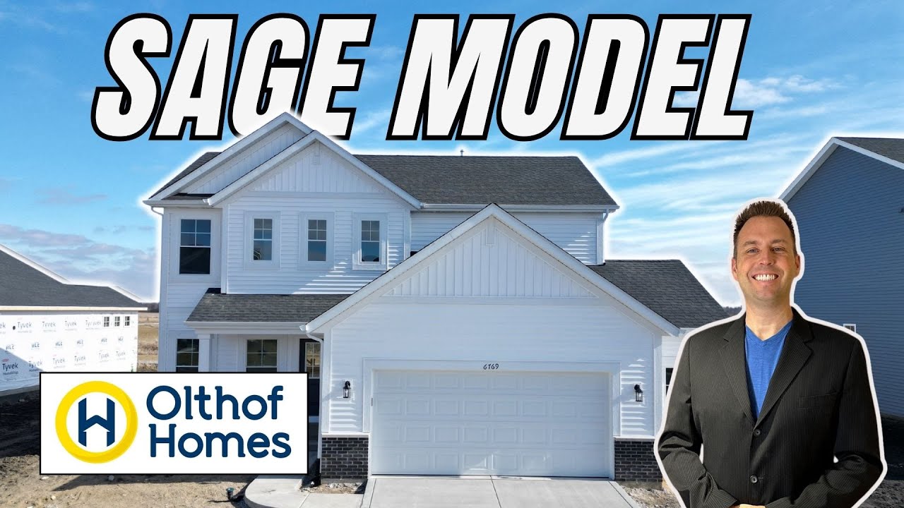 Olthof Homes - Sage Model | 3 Bed | 3 Bath | Canyon Creek Subdivision | Schererville, Indiana