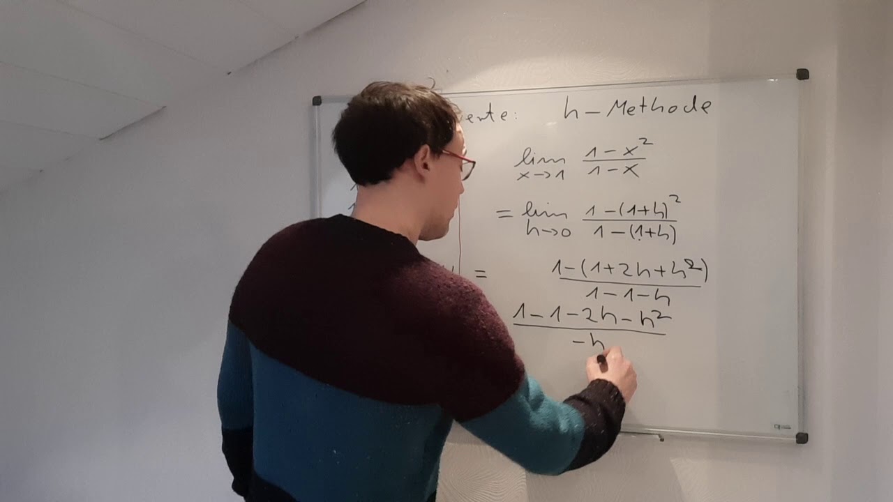 Grenzwerte mit h Methode