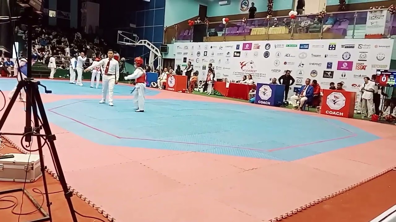 Shristy grg 🇳🇵 red cover @mt everest intl competetion ✨✨👏👏