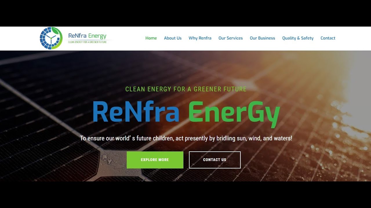 Portfolio - Renfra energy