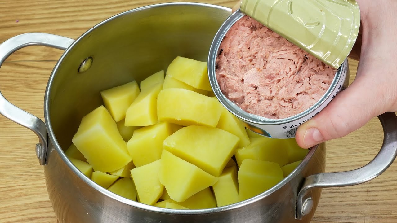 Если у вас дома есть картошка. Он такой вкусный, что готовлю его почти каждый день❗. АСМР