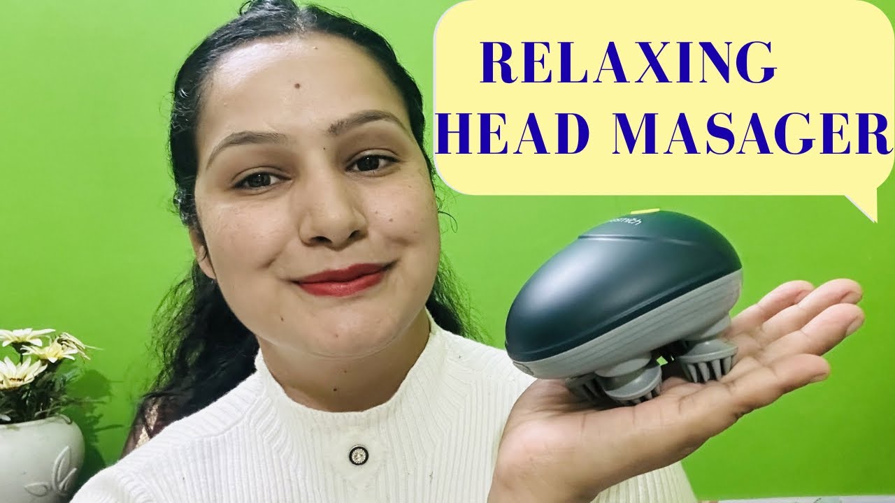 Head massager for relaxing #youtuber #relaxing #comfortable 