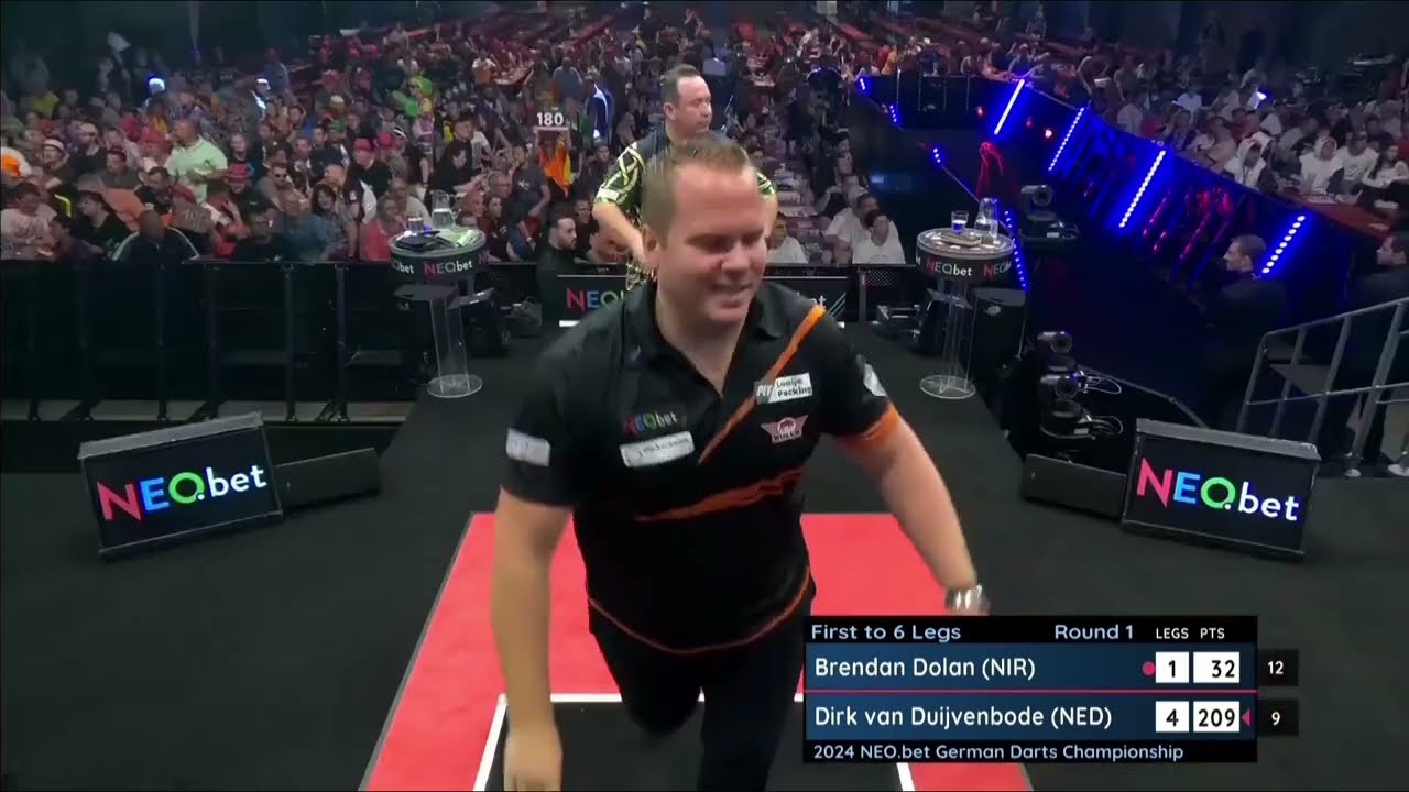 Brandon Dolan vs Drik Van Duijvenbode | German Darts Championship 2024