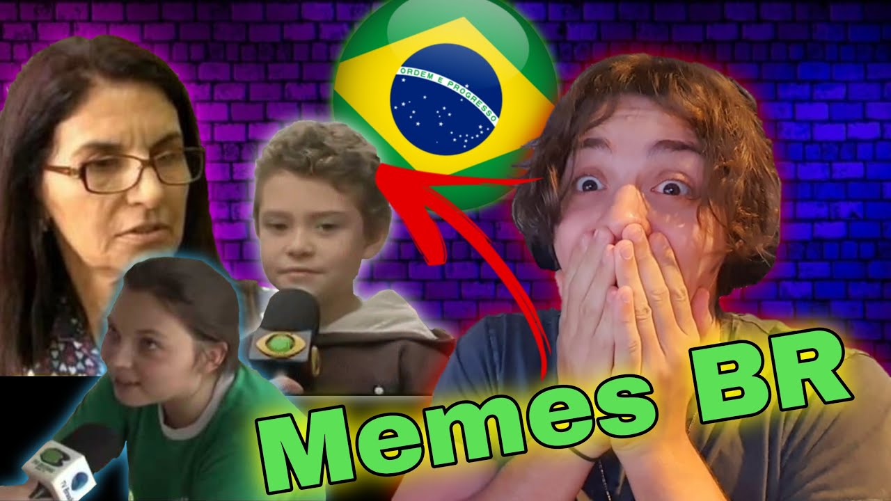 Português reage a MEMES BRASILEIROS!