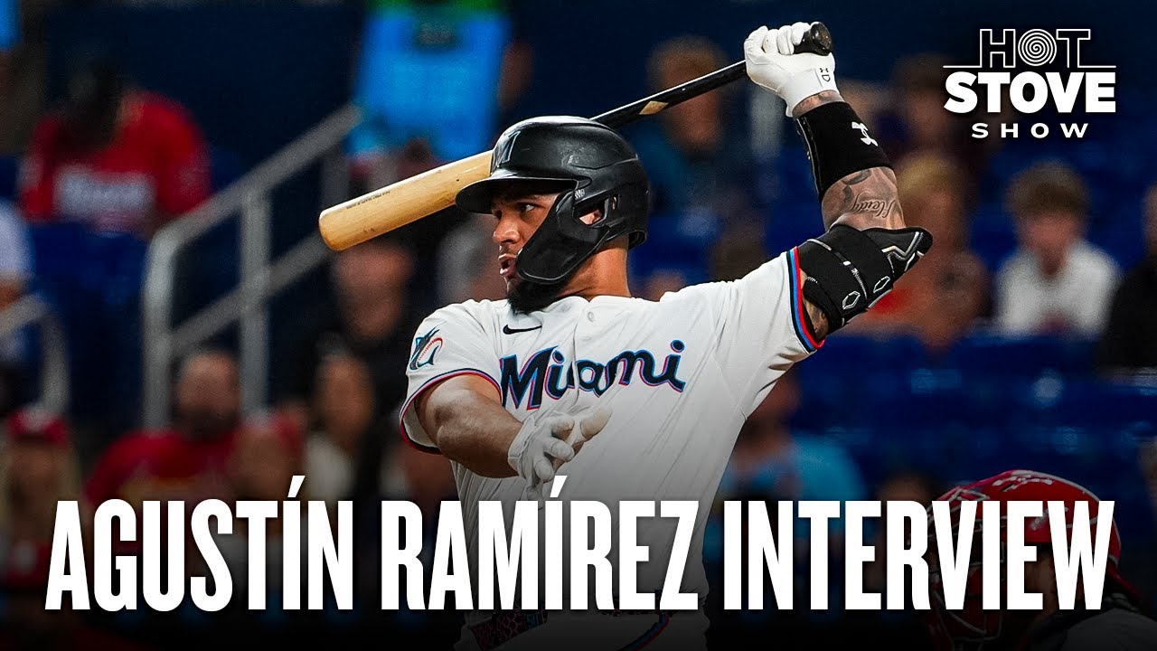 Agustín Ramírez Joins The Marlins Hot Stove Show