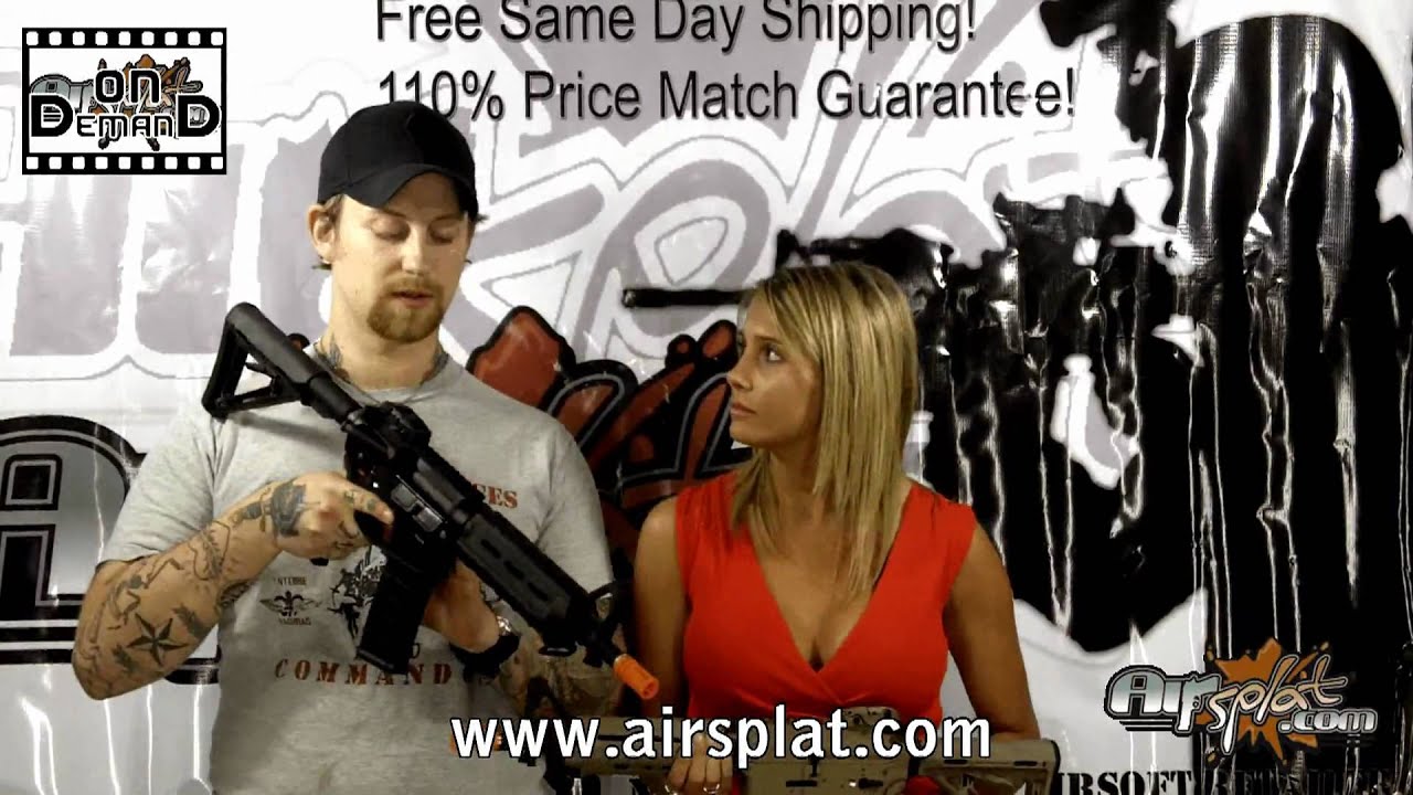 Airsplat OD - Magpul PTS M4 Electric Airsoft Rifle Review Ep 24