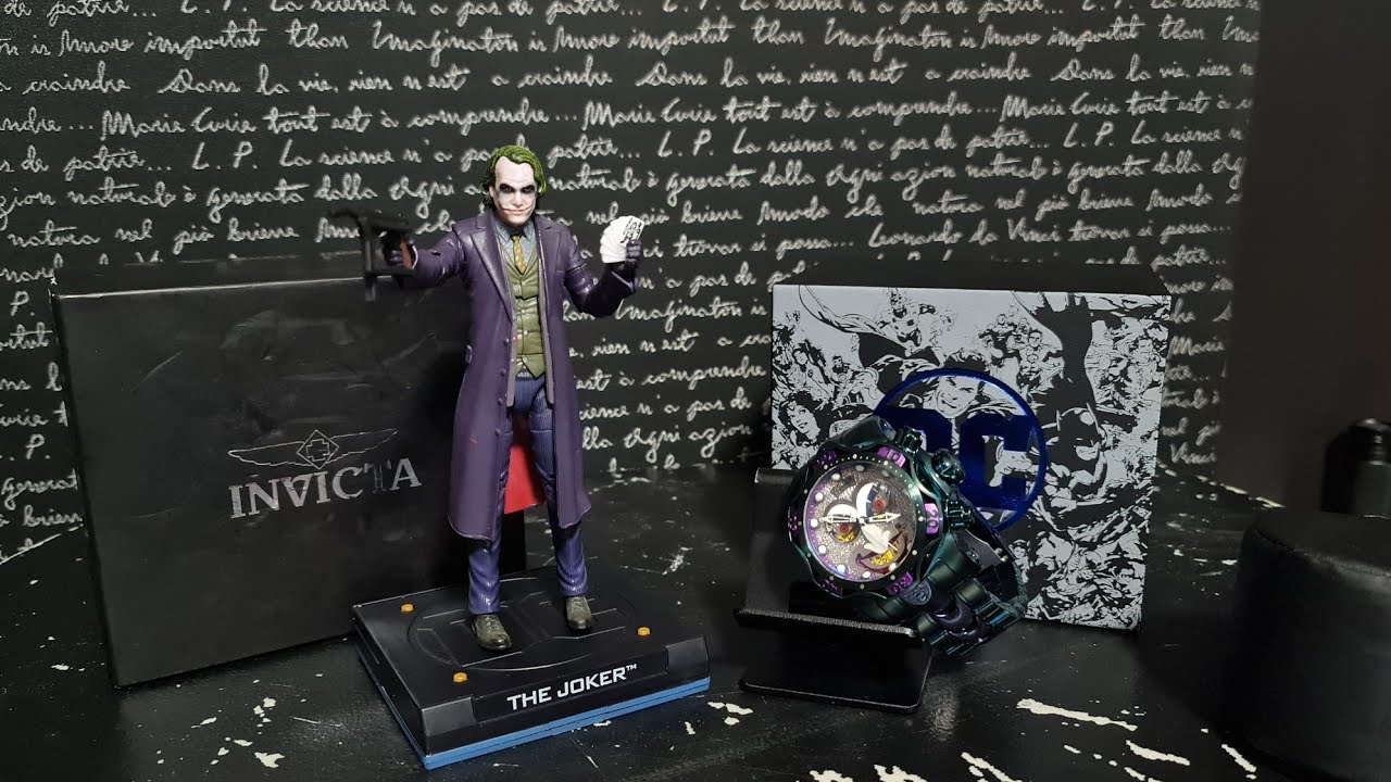 RELOJ INVICTA RESERVE JOKER   34965 / 30124        0193 de 4000  #joker #invicta #video #viral