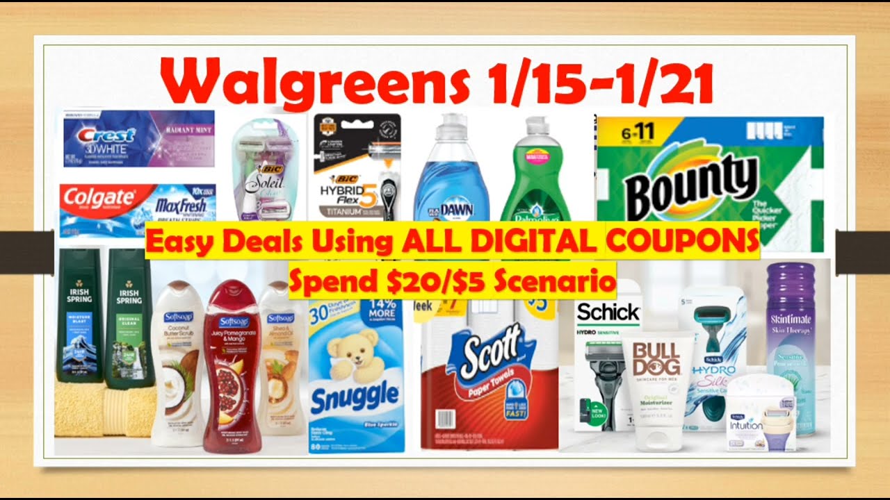 Walgreens Best Deals of the week | All Digital Coupons