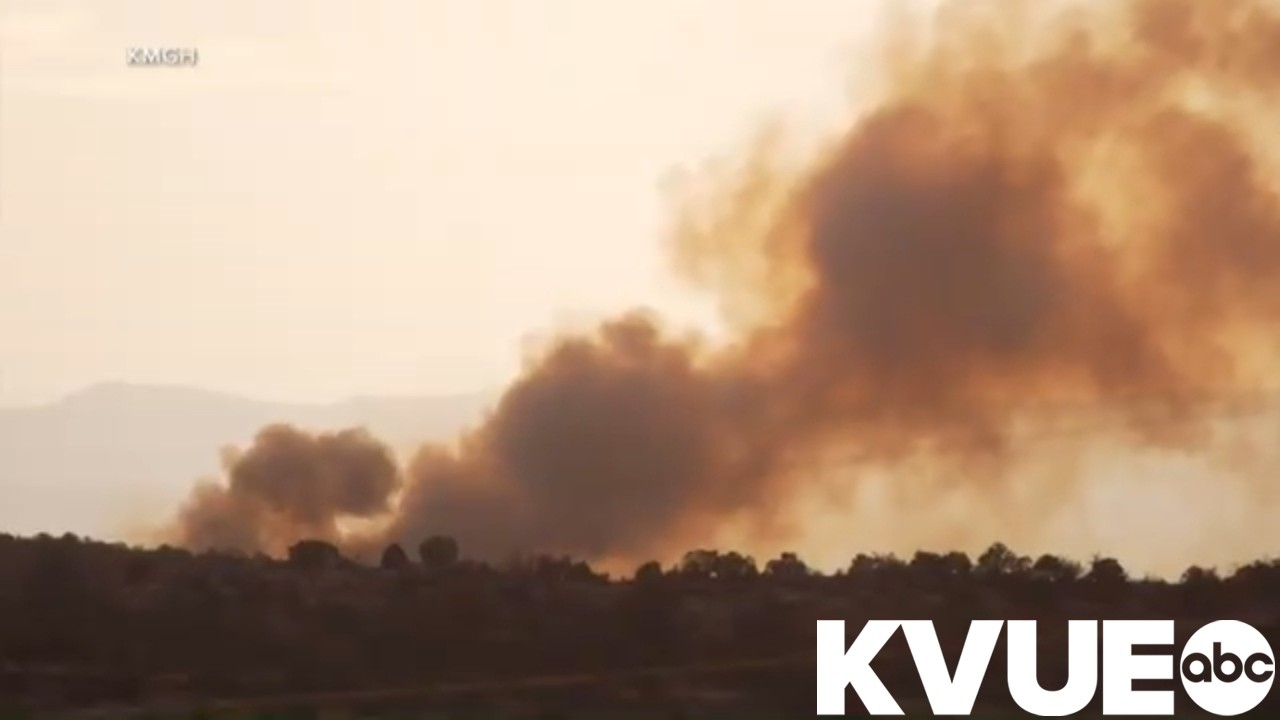 Nearly 40 wildfires burning across 9 US states