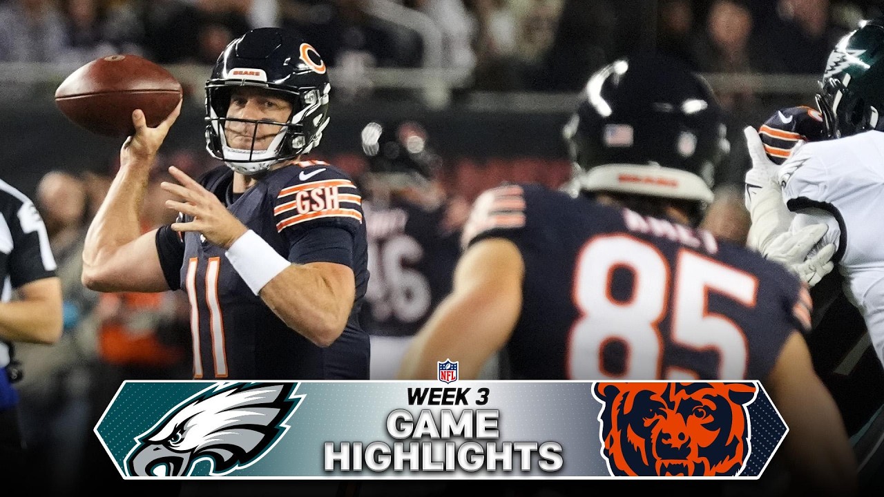 Лучшие моменты матча Philadelphia Eagles против Chicago Bears | 3-я неделя сезона НФЛ 2026 года