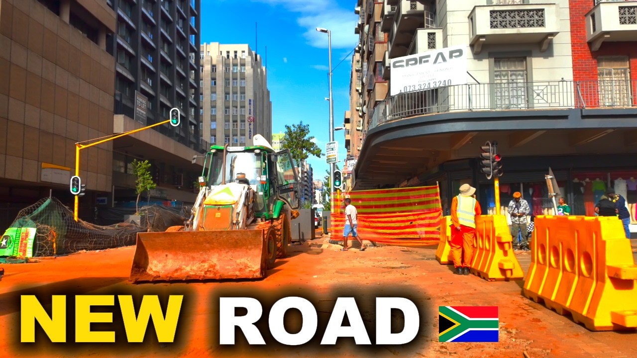 New Road construction/upgrade - Johannesburg CBD (South Africa)