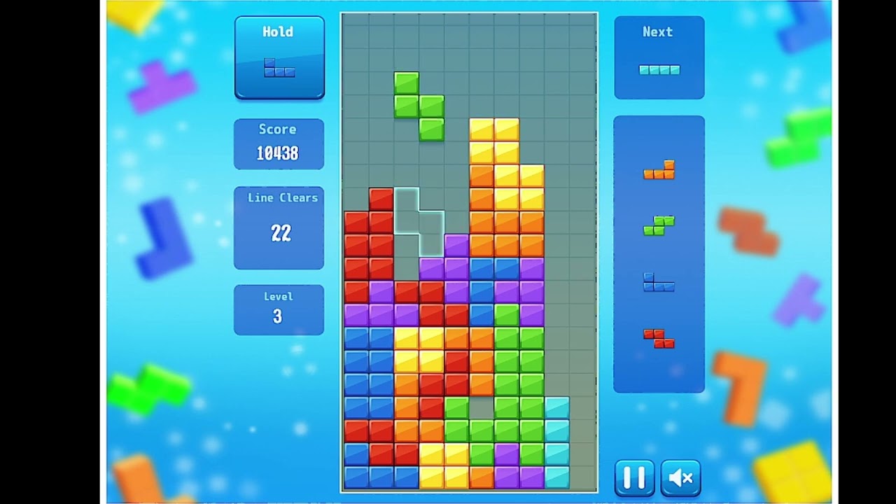 テトリス 無料ゲーム【Tetris HTML5】ダウンロード不要 #41