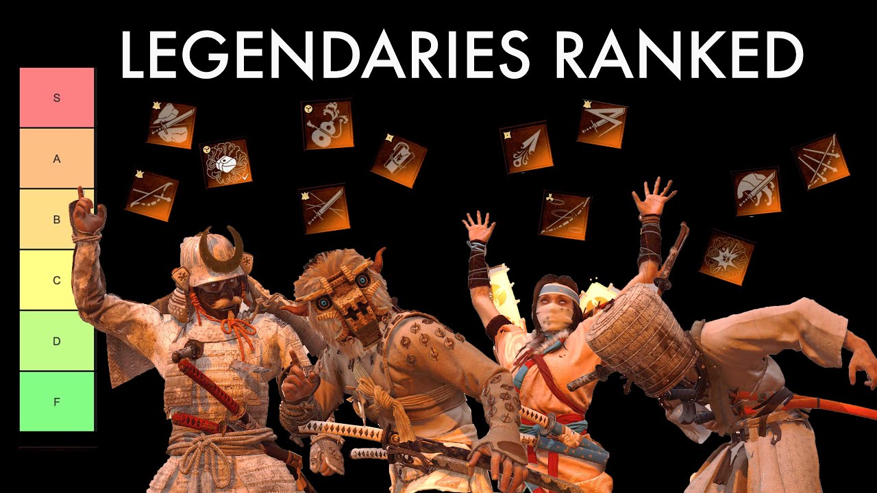 Ghost of Tsushima - Legendaries Ranked