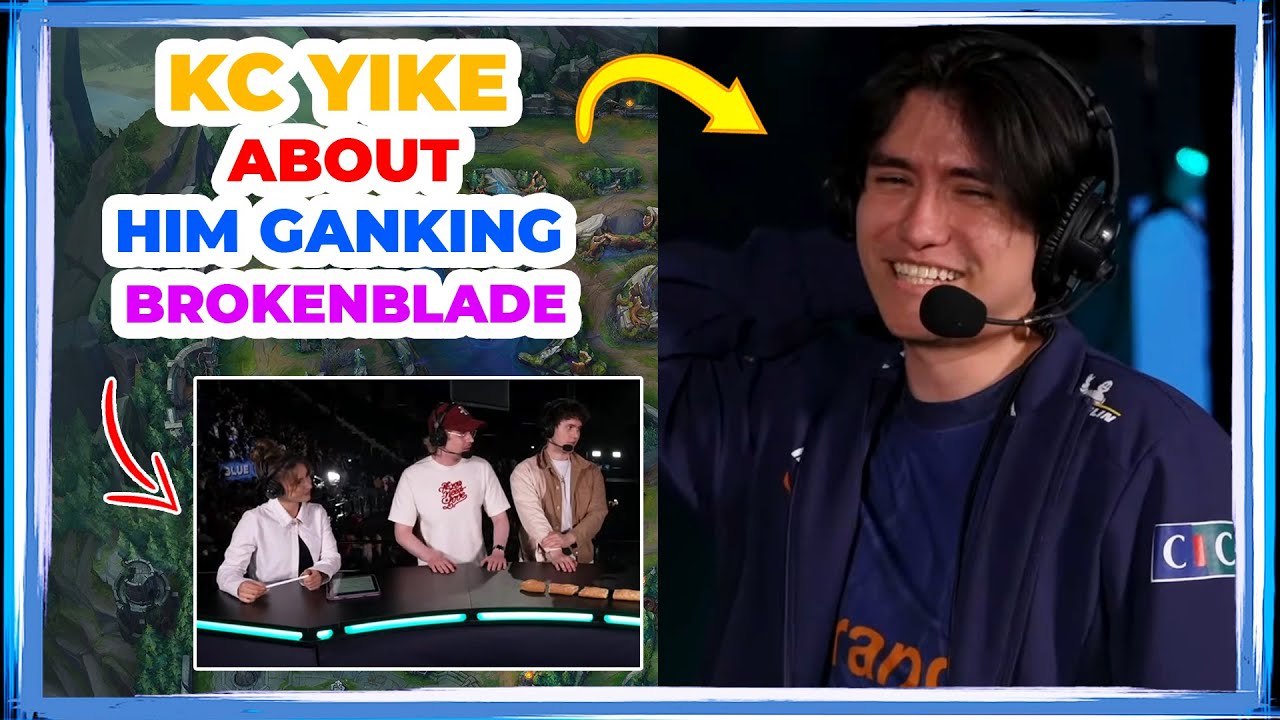 KC Yike About Him TARGET GANKING G2 BrokenBlade 🤔