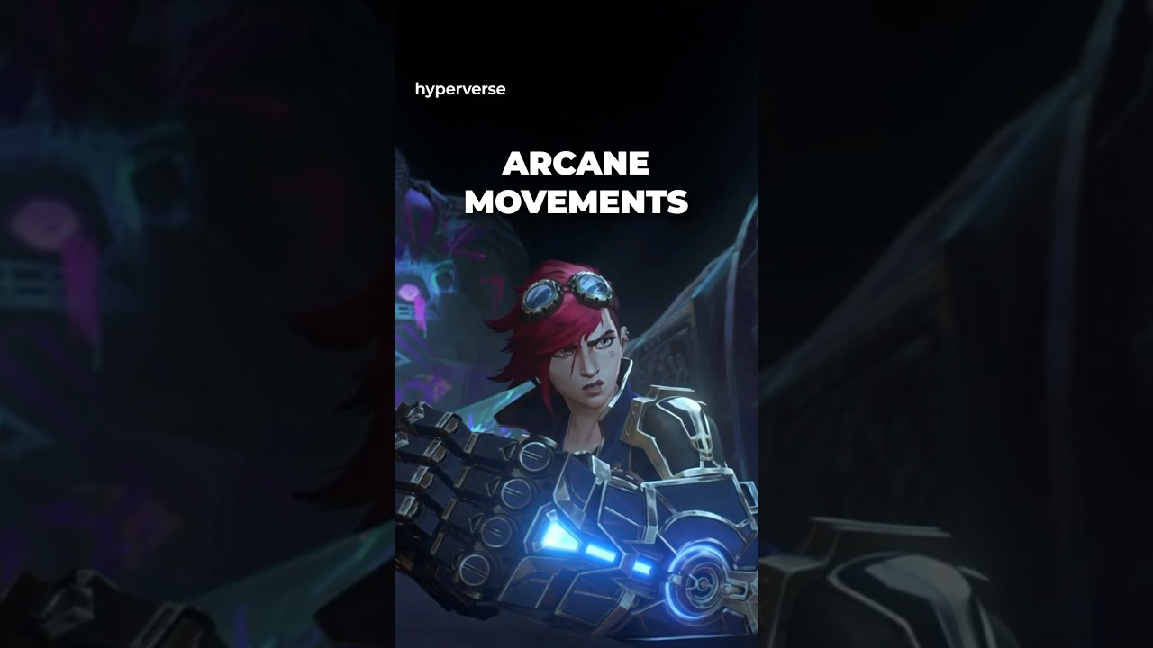 Магия анимации Arcane #arcane