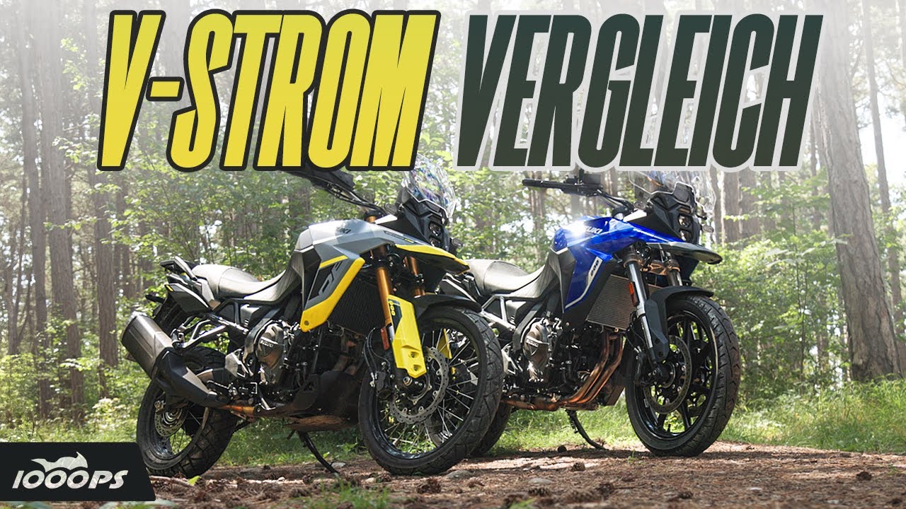 Klare Sache, oder etwa nicht? Suzuki V-Strom 800 vs. V-Strom 800 DE im Vergleichs-Test