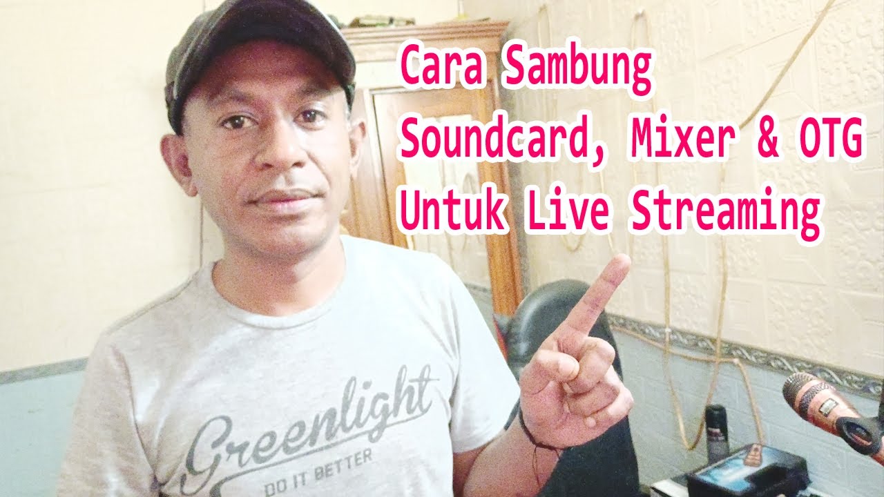 Cara Sambung Soundcard, Mixer & OTG Untuk Live Streaming