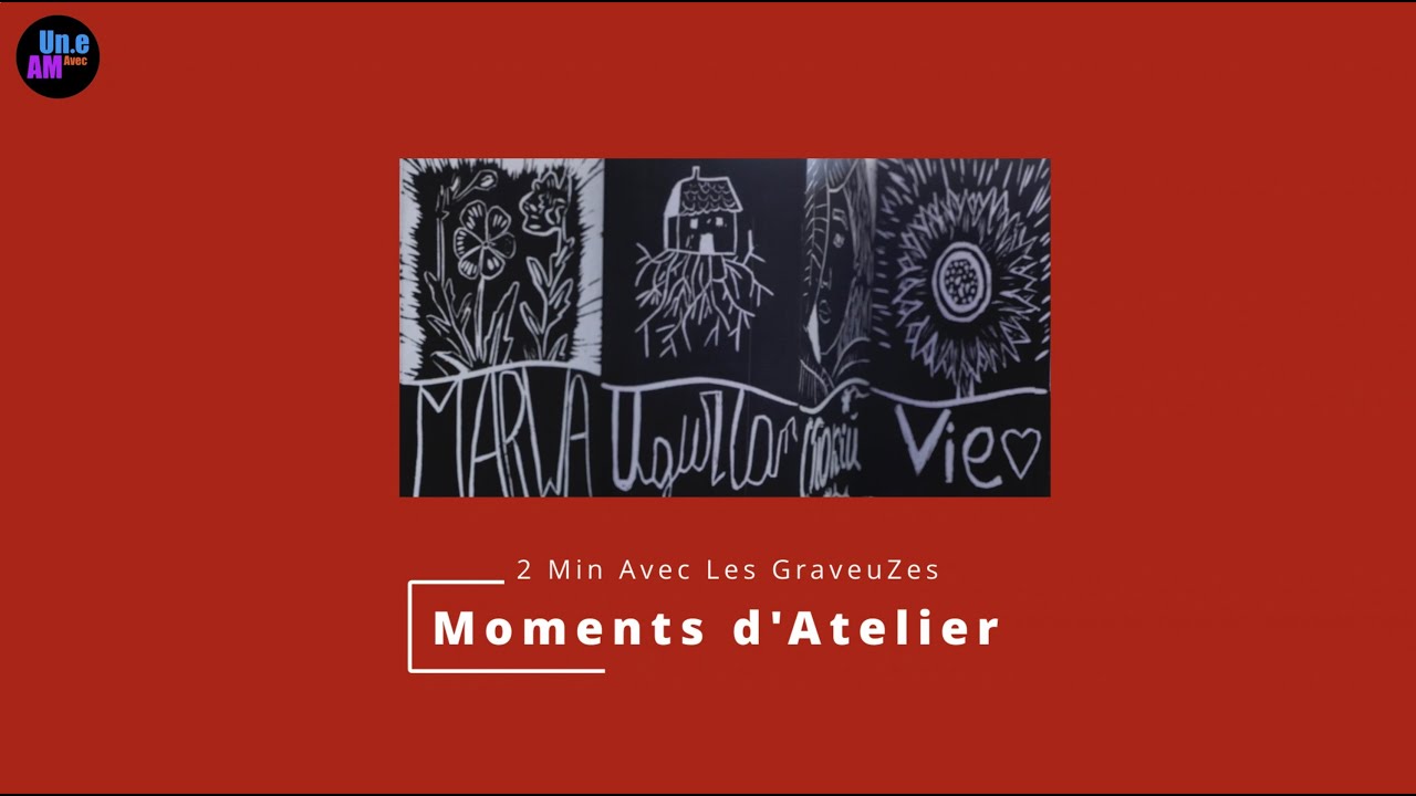 2min Les GraveuZes - Moments d'atelier