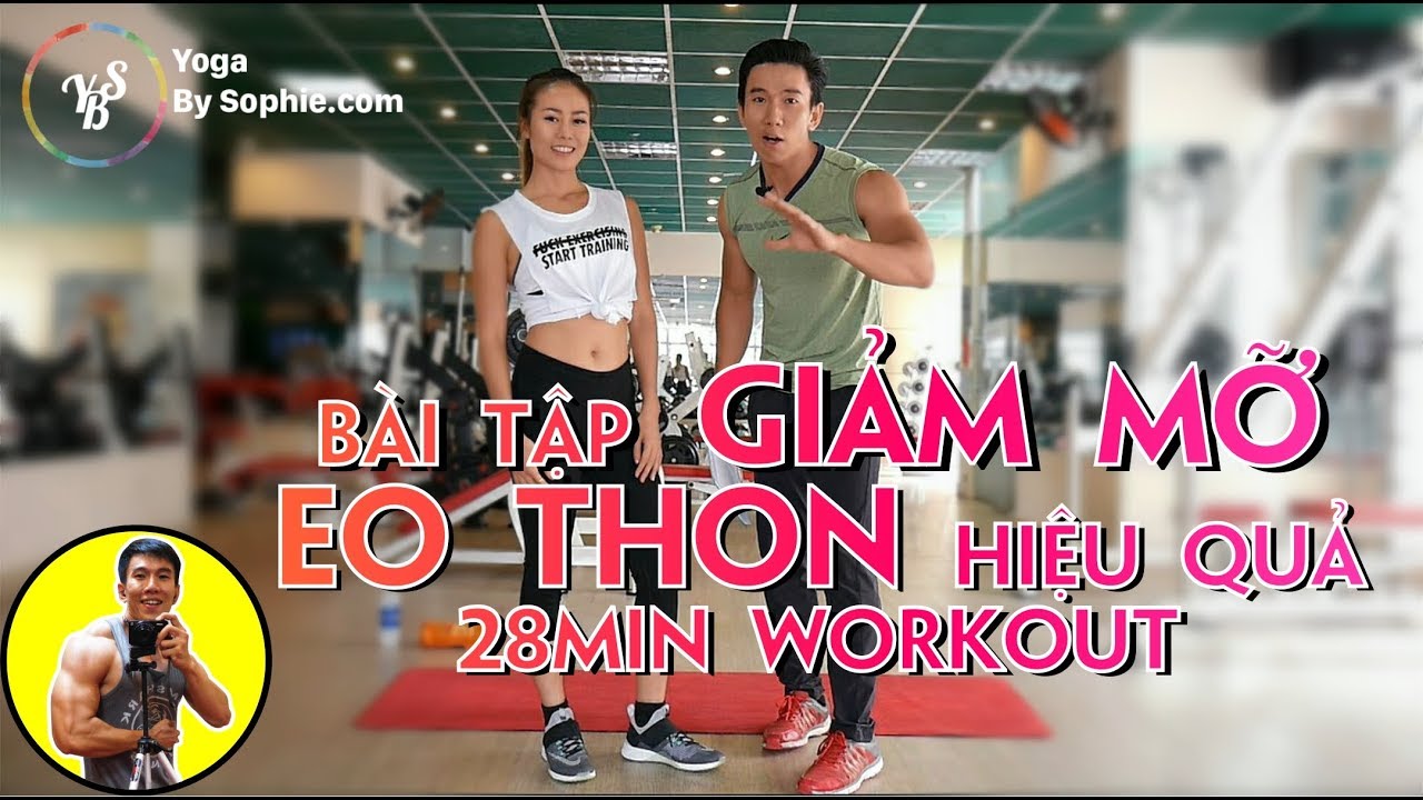 Bài tập GIẢM MỠ EO THON hiệu quả | 28min Workout | HLV Cá Nhân Thể Hình Ryan Long Fitness