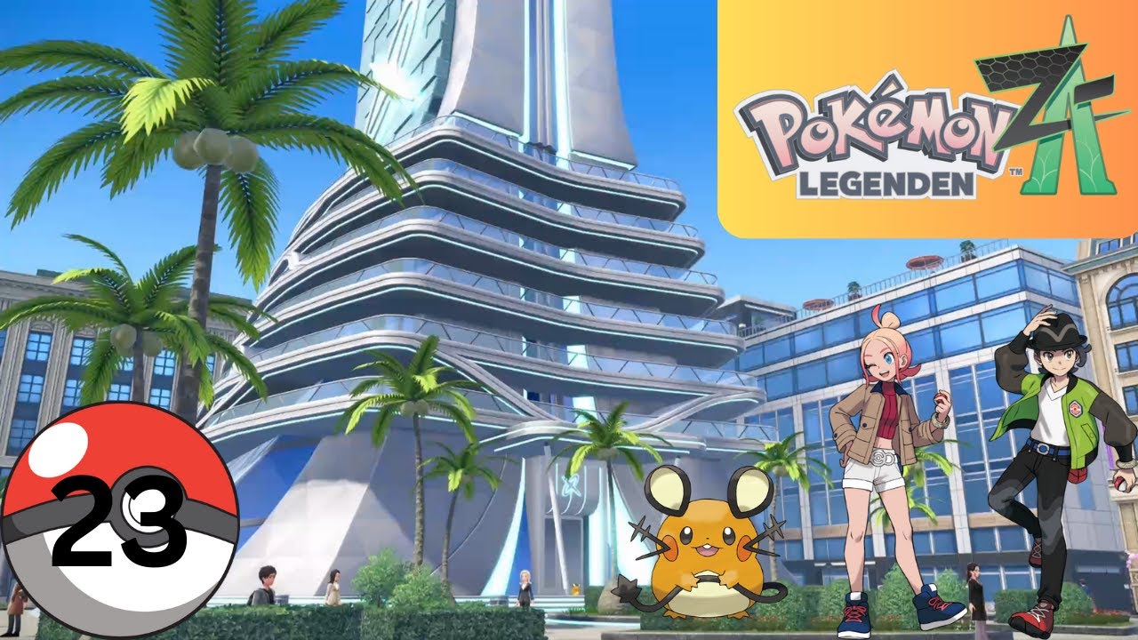 Pokémon Legenden Z-A Part 23: Testkampf gegen Zita und die Quazar Corporation