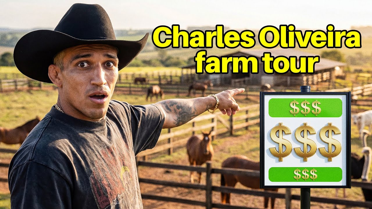 We Visited Charles Oliveira’s Multi Million Dollar Farm in Brazil